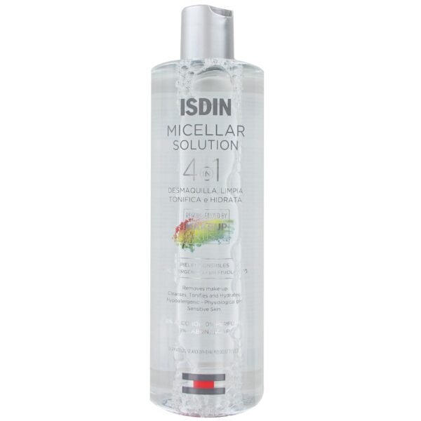 ISDIN Micellar Solution 400ML Agua Micelar 4 en 1