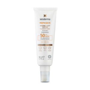 Repaskin Fluido Invisible SPF50 - Protector solar con textura ultraligera y antioxidantes