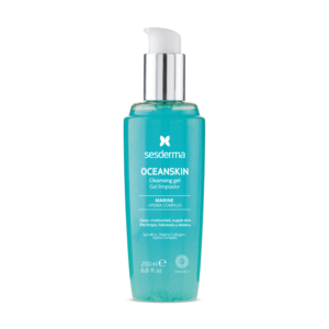 Oceanskin Gel Limpiador - Gel trifásico con activos marinos para limpieza profunda